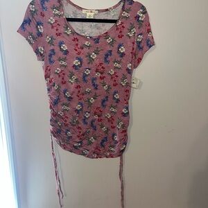 Wishful Park Pink Floral Blouse